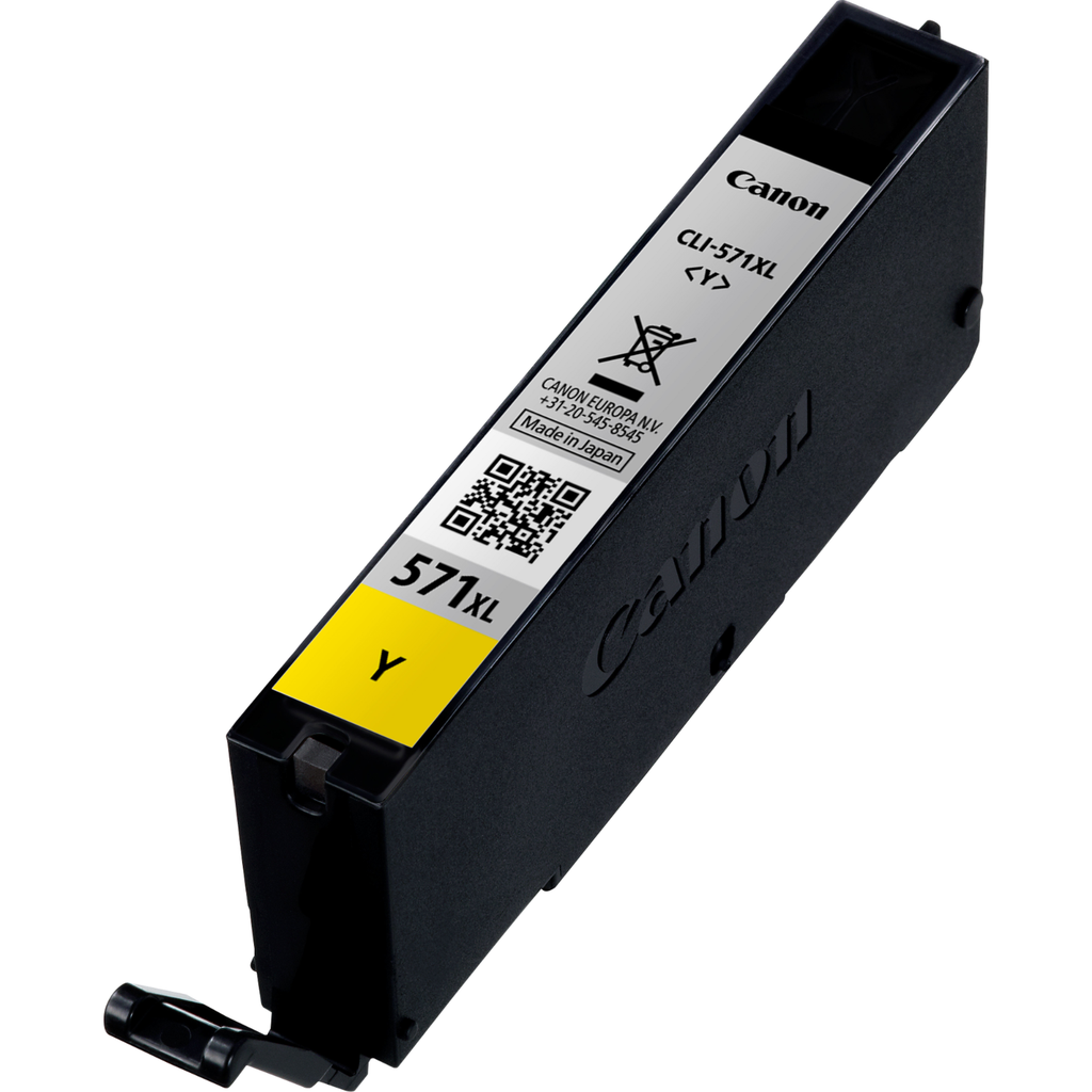 Cartouche d'encre Canon CLI-571YXL / 0334C001 jaune XL, 715 pages
