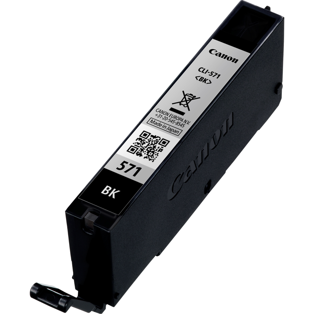 Tintenpatrone Canon CLI-571BK / 0385C001 Schwarz, 376 Seiten