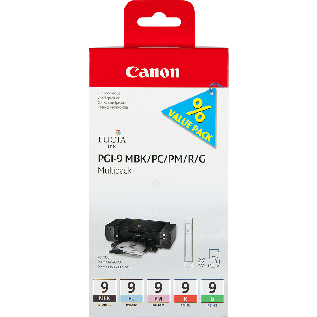 Pack Canon 1033B013, 5 cartouches