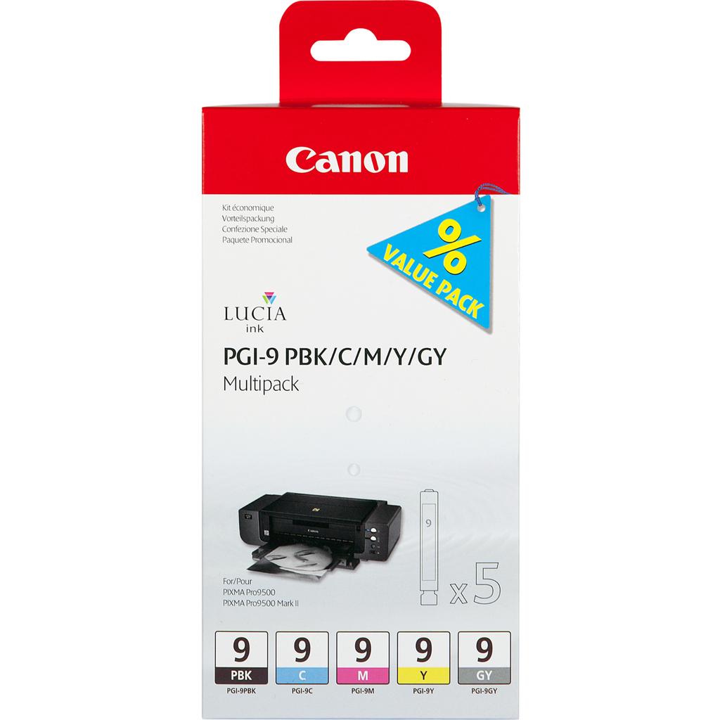 Pack Canon 1034B013, 5 cartouches