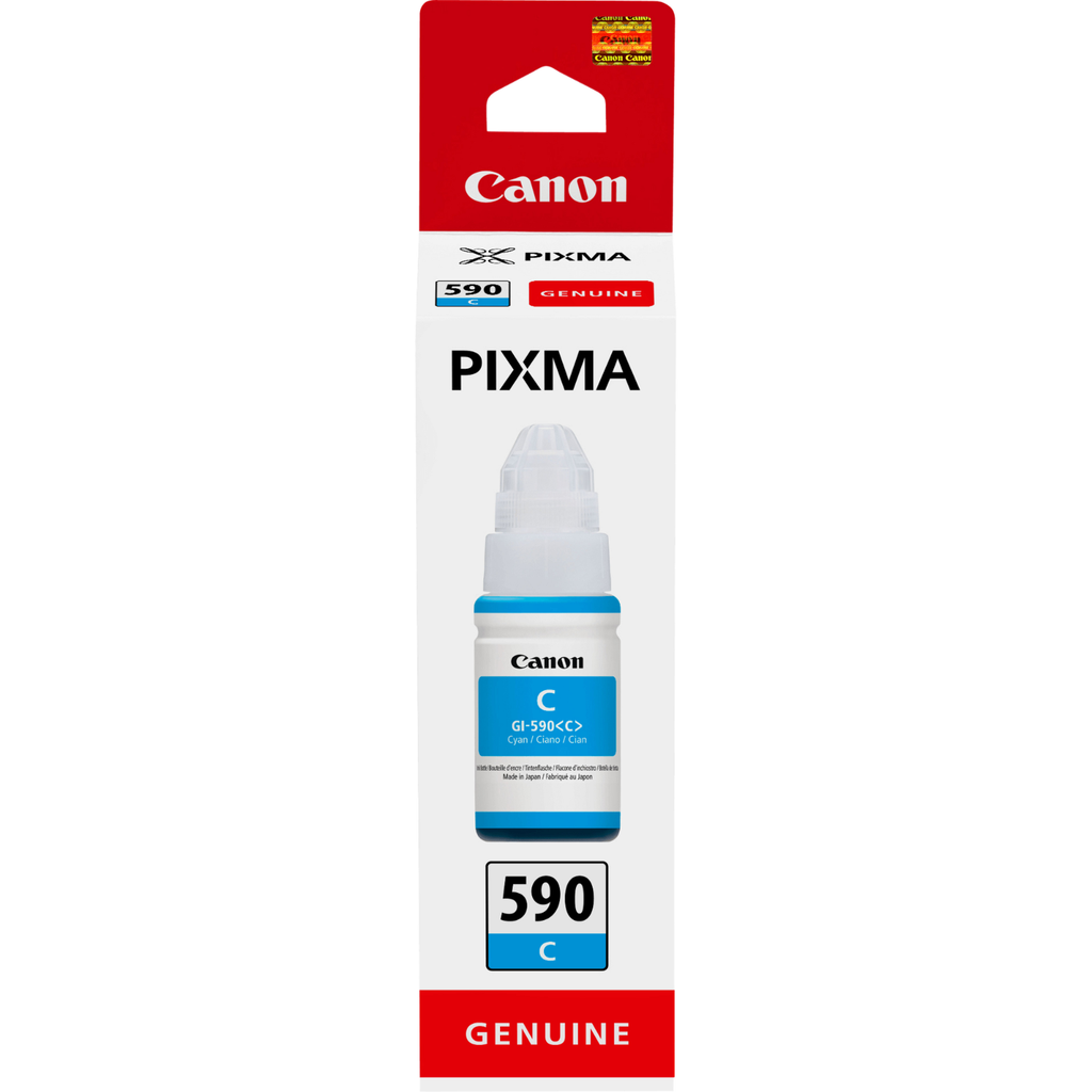 Bouteille d'encre Canon GI-590C / 1604C001 cyan