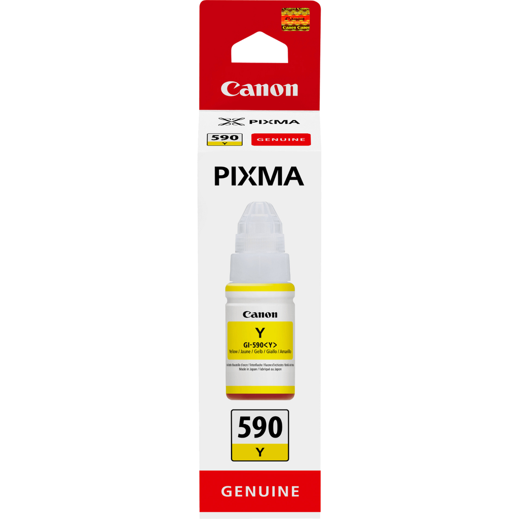 Tintenflasche Canon GI-590Y / 1606C001 Gelb