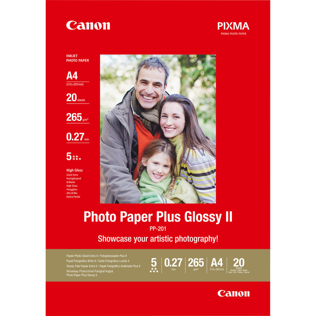 [2311B019] Fotopapier Canon PP-201 / 2311B019, A4, 20 Blatt