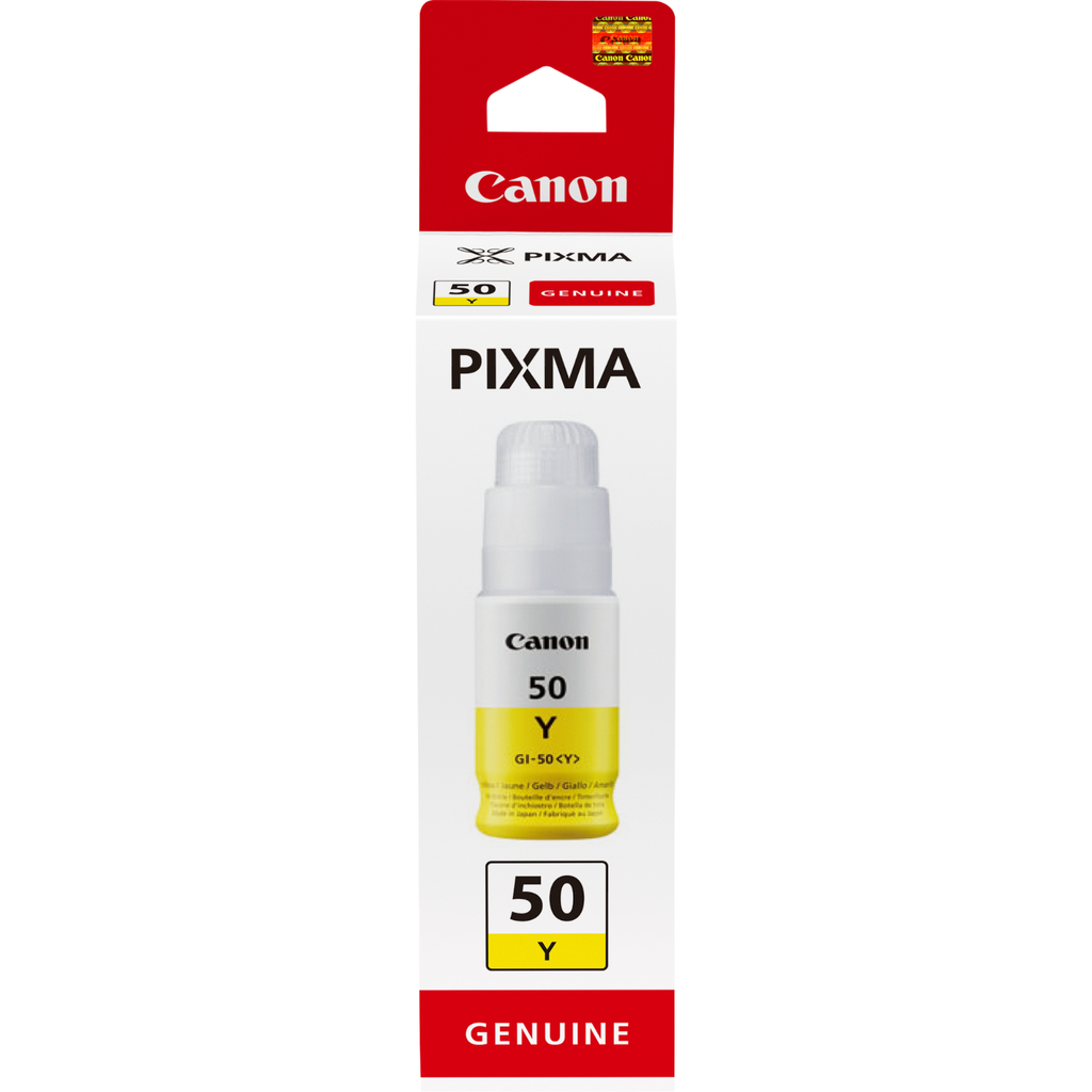 Tintenflasche Canon GI-50Y / 3405C001 Gelb
