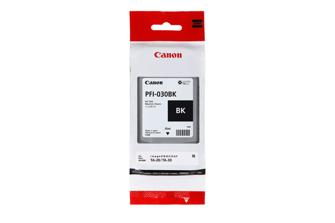[3489C001] Canon PFI-030BK / 3489C001 black ink cartridge, 55 ml