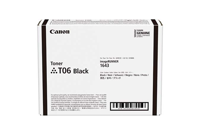 [3526C002] Toner Canon T06 / 3526C002 Schwarz, 20.500 Seiten