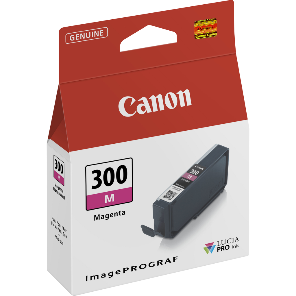 Canon PFI-300 / 4195C001 magenta ink cartridge, 735 pages