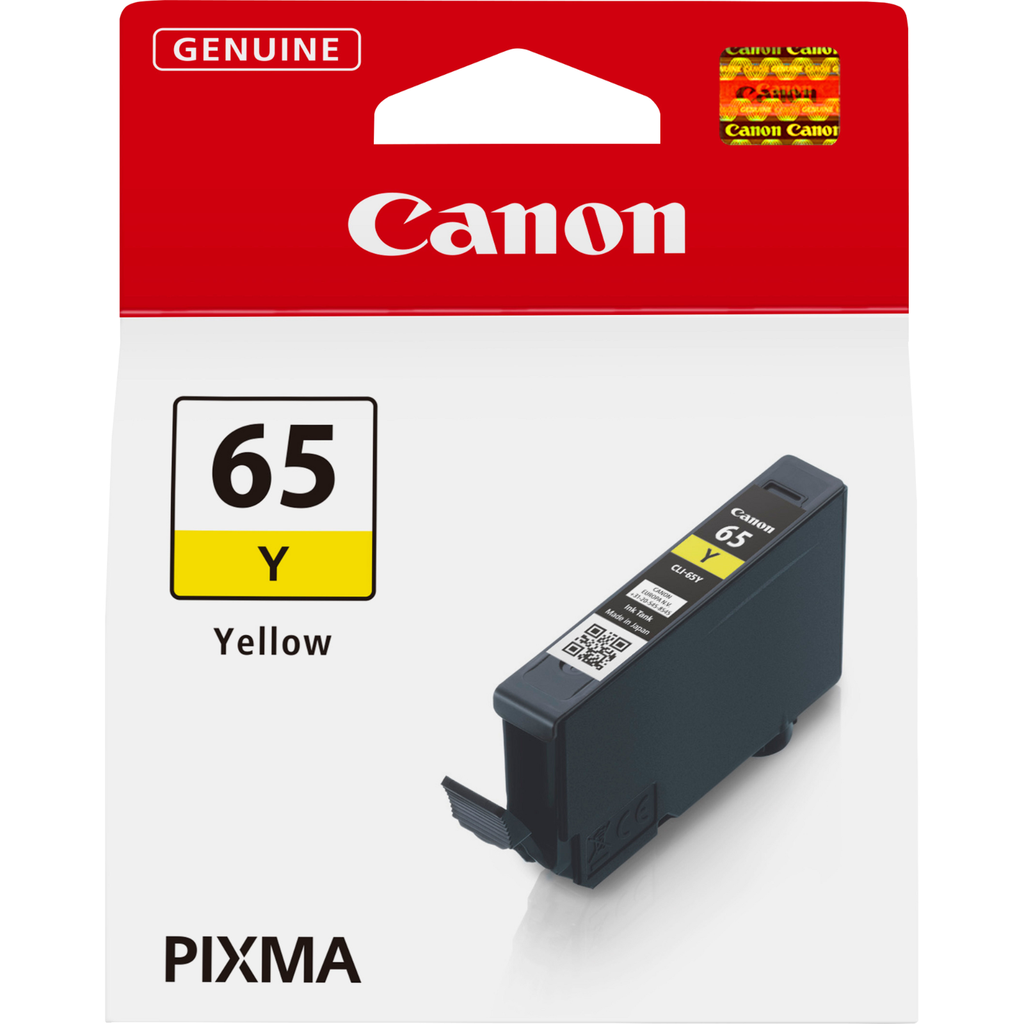 [4218C001] Canon CLI-65Y / 4218C001 yellow ink cartridge, 295 pages