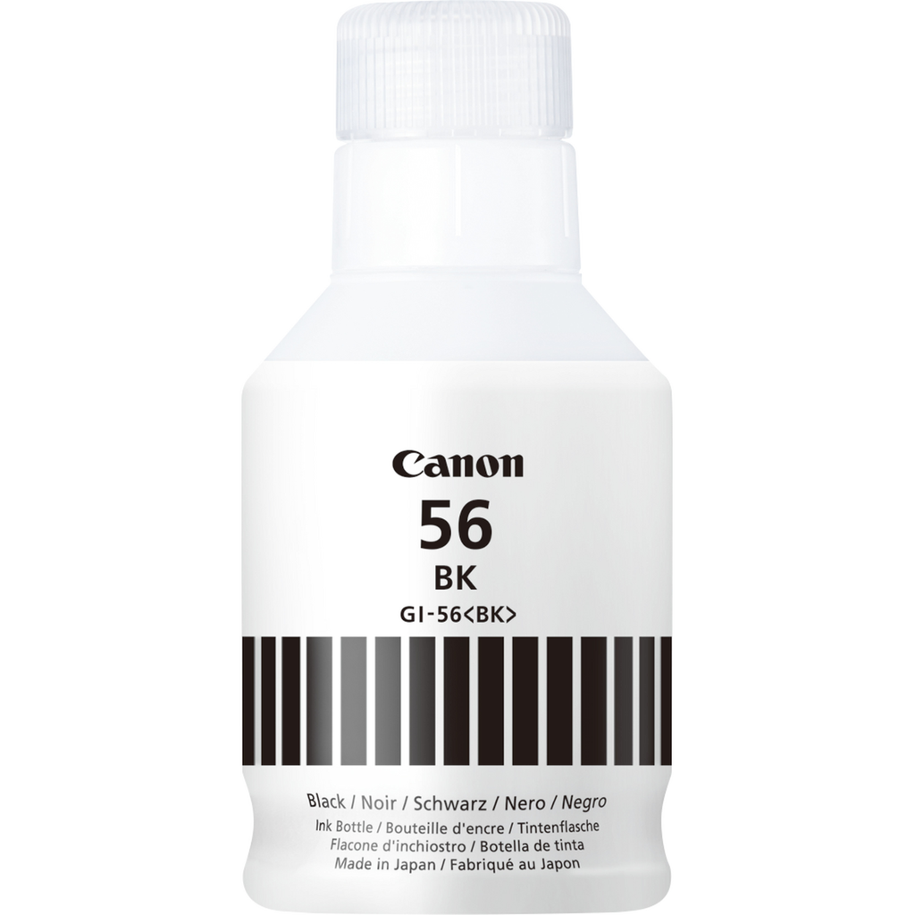 Canon GI-56BK / 4412C001 black ink bottle, 6,000 pages