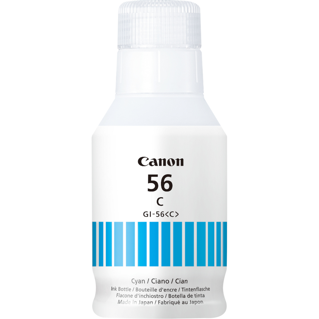 Bouteille d'encre Canon GI-56C / 4430C001 cyan, 14 000 pages