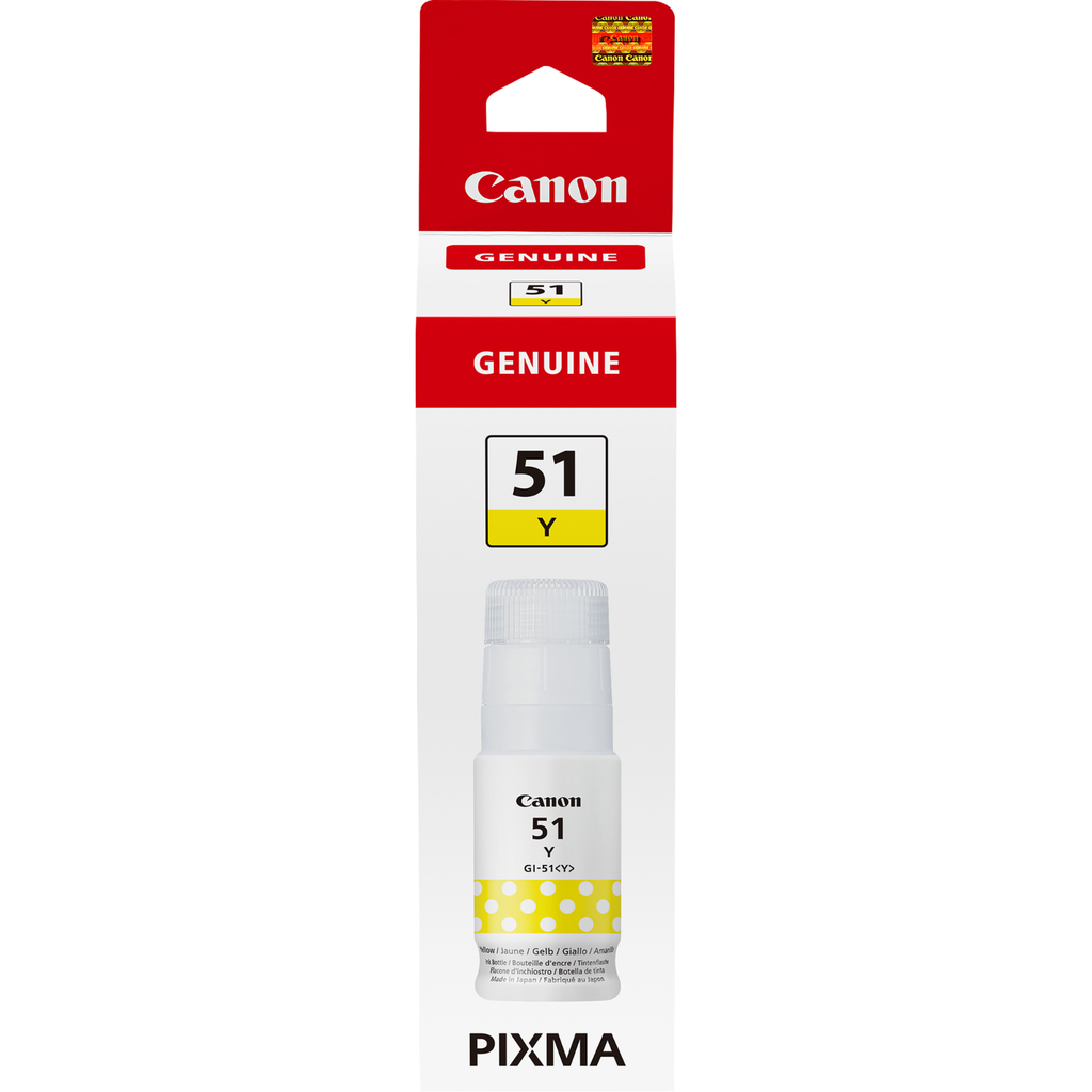 [4548C001] Tintenflasche Canon GI-51 G / 4548C001 Gelb, 7.700 Seiten