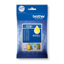 Brother Tintenpatrone LC-528Y / LC528Y Gelb XXL, 5.000 Seiten