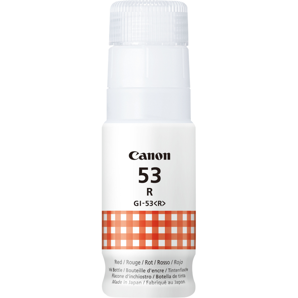 Bouteille d'encre Canon GI-53 R / 4717C001 rouge, 60 ml