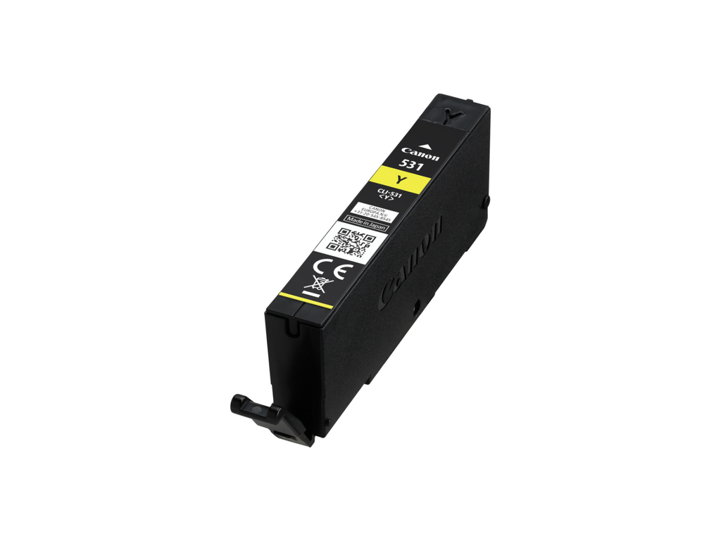 Tintenpatrone Canon CLI-531 / 6121C001 Gelb, 515 Seiten