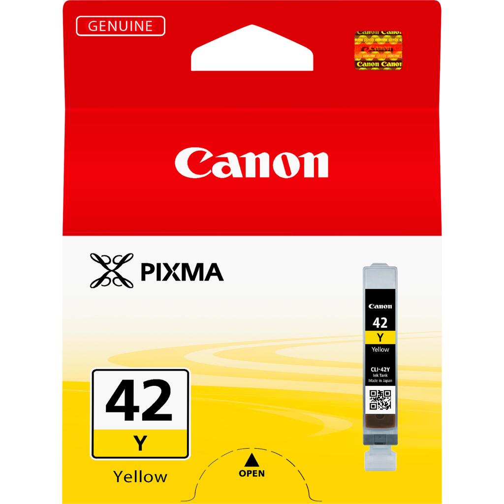 [6387B001] Canon CLI-42Y / 6387B001 yellow ink cartridge, 284 pages