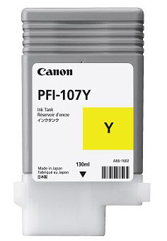 [6708B001] Cartouche d'encre Canon PFI-107Y / 6708B001 jaune