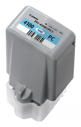 Tintenpatrone Canon PFI-4100 PC / 6781C001 Fotocyan, 555 Seiten