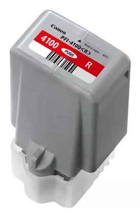Tintenpatrone Canon PFI-4100 R / 6785C001 Rot