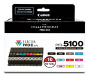 Pack Canon PFI-5100 / 6951C009, 10 cartouches