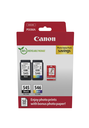 Multipack Tintenpatronen Canon PG-545/CL-546 / 8287B008, 4 Farben, 180 Seiten