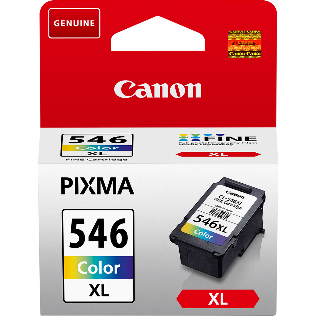 [8288B001] Cartouche d'encre Canon CL-546XL / 8288B001 3 couleurs XL, 300 pages
