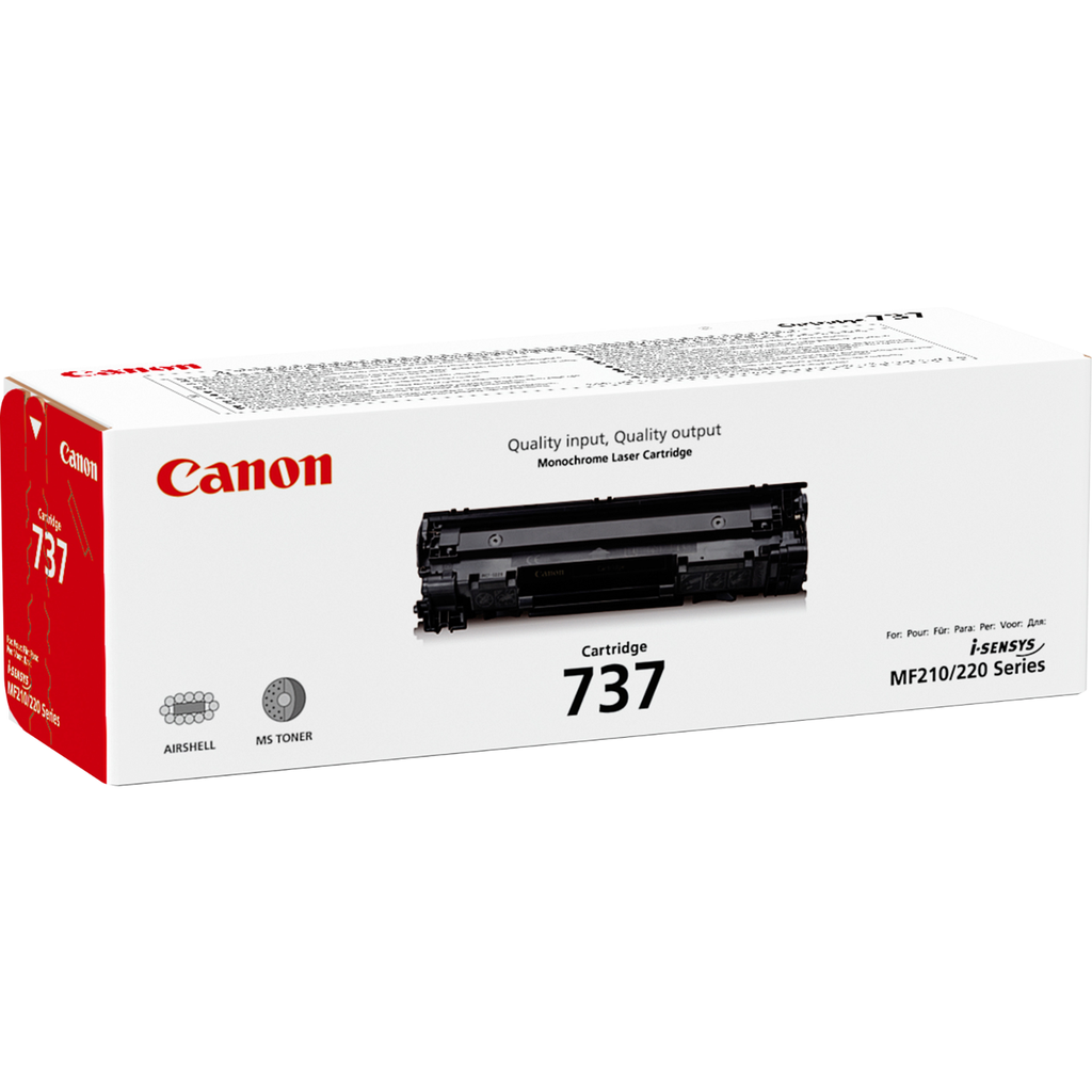 Toner Canon 737 / 9435B002 Schwarz, 2.100 Seiten