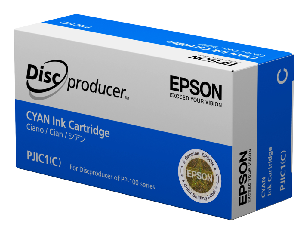 Cartouche d'encre Epson PJIC7C / C13S020688 cyan, 315 ml