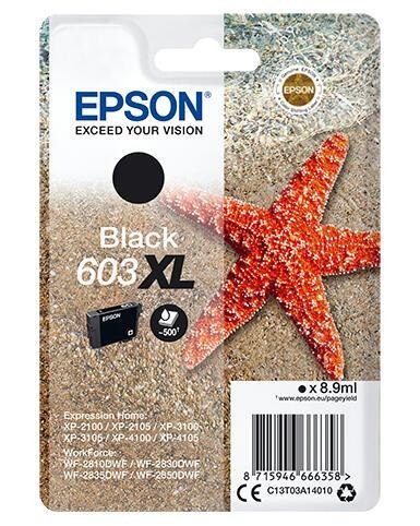 [C13T03A14010] Cartouche d'encre Epson 603XL / C13T03A14010 noire, 89 ml