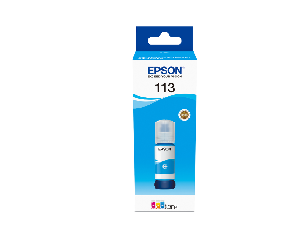 [C13T06B240] Tintenflasche Epson 113 / C13T06B240 Cyan, 6.000 Seiten