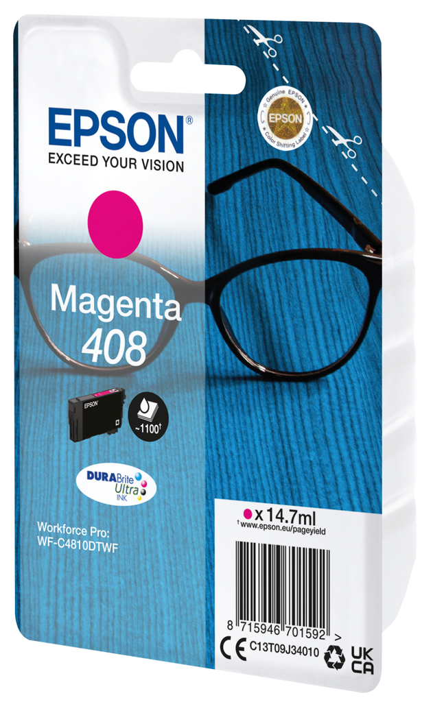 [C13T09J34010] Tintenpatrone Epson C13T09J34010 Magenta, 1.100 Seiten