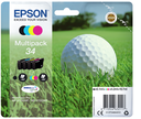 Cartouche d'encre Epson 34 / C13T34664010 4 couleurs, 42 ml