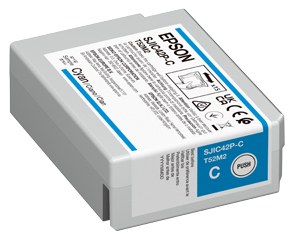 Epson SJIC42P-C / C13T52M240 cyan ink cartridge, 50 ml