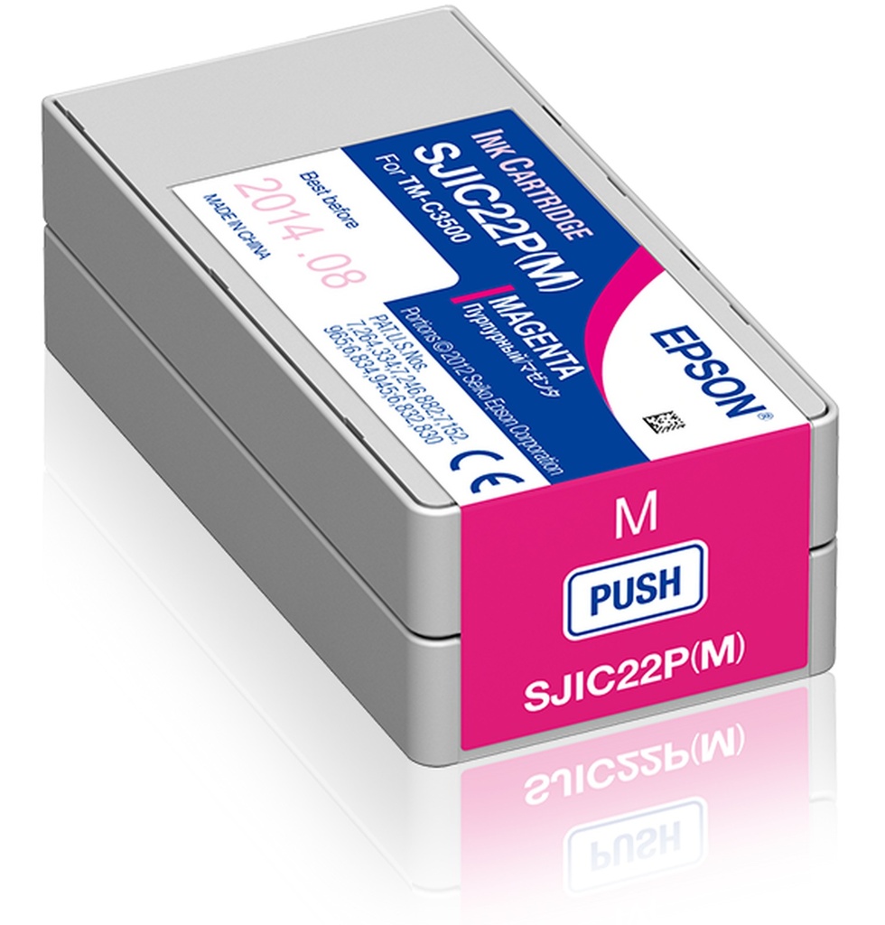 Tintenpatrone Epson SJIC22PM / C33S020603 Magenta, 325 ml