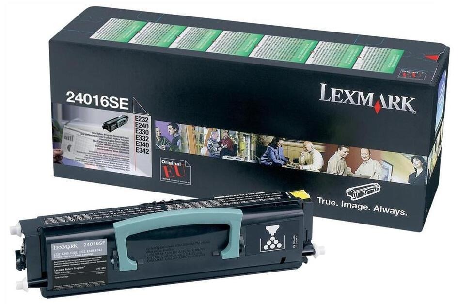 Toner Lexmark 24016SE Schwarz, 2.500 Seiten