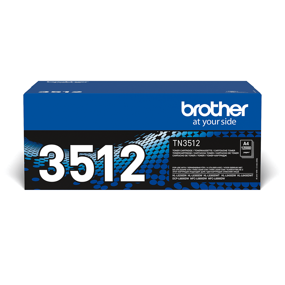 [TN3512] Brother TN-3512 / TN3512 black toner XXL, 12,000 pages