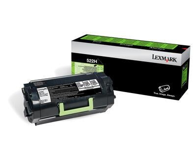 Toner Lexmark 522H / 52D2H0E noir XL, 25 000 pages