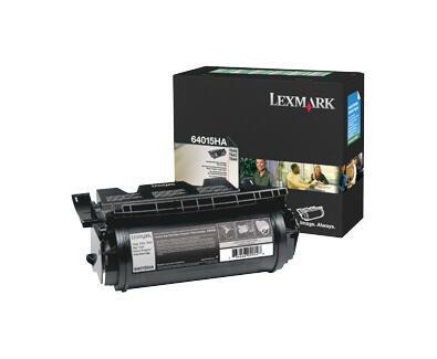 Lexmark 64016HE black XL toner, 21,000 pages