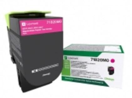 Lexmark 71B20M0 magenta toner