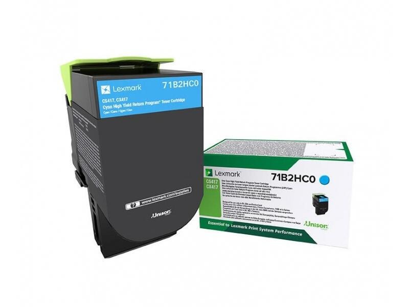 Toner Lexmark 71B2HC0 Cyan