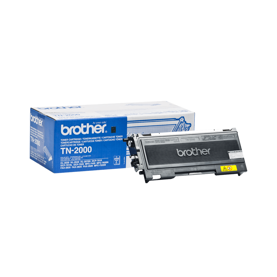 Brother TN-2000 / TN2000 black toner, 2,500 pages