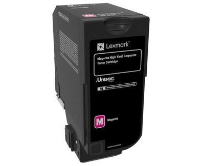 Toner Lexmark 74C2HME Magenta XXL