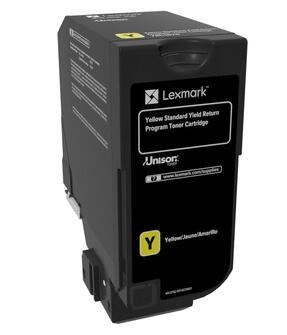 Toner Lexmark 74C2SY0 jaune XL