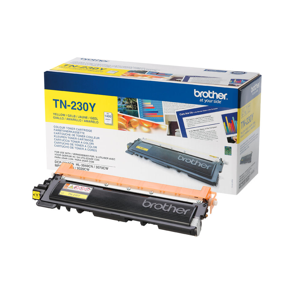 [TN230Y] Brother TN-230Y / TN230Y yellow toner, 1,400 pages