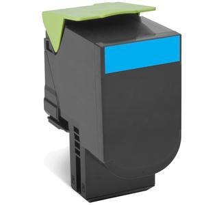 Lexmark 802HC / 80C2HC0 cyan XXL toner, 3,000 pages