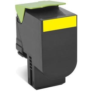 Lexmark 802HY / 80C2HY0 yellow XXL toner, 3,000 pages