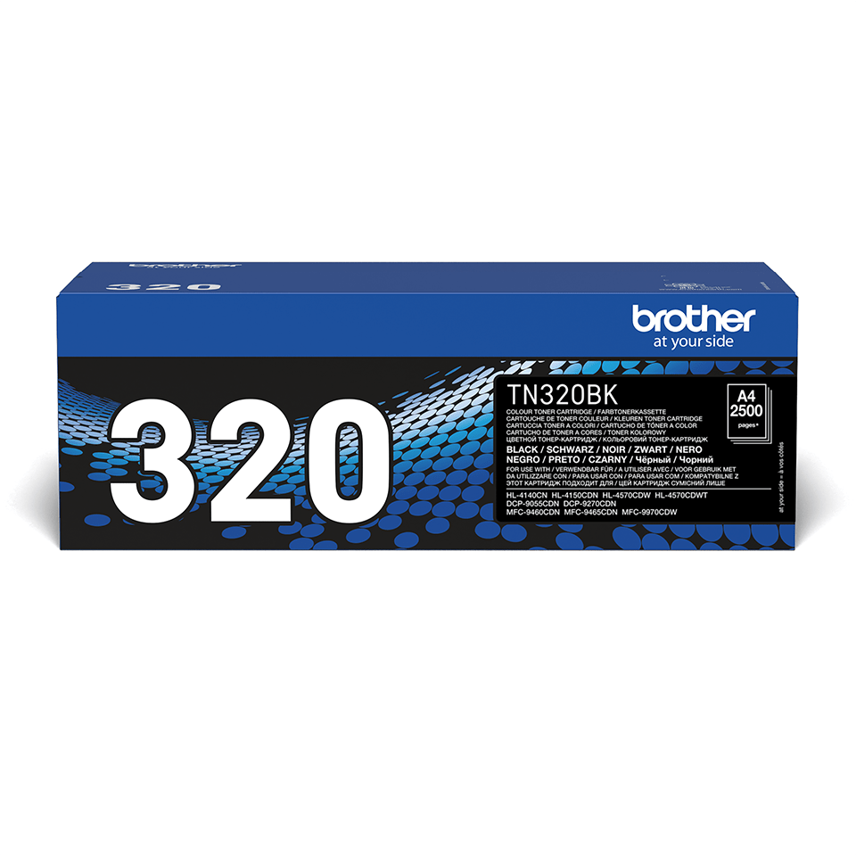 Brother TN-320BK / TN320BK black toner, 2,500 pages