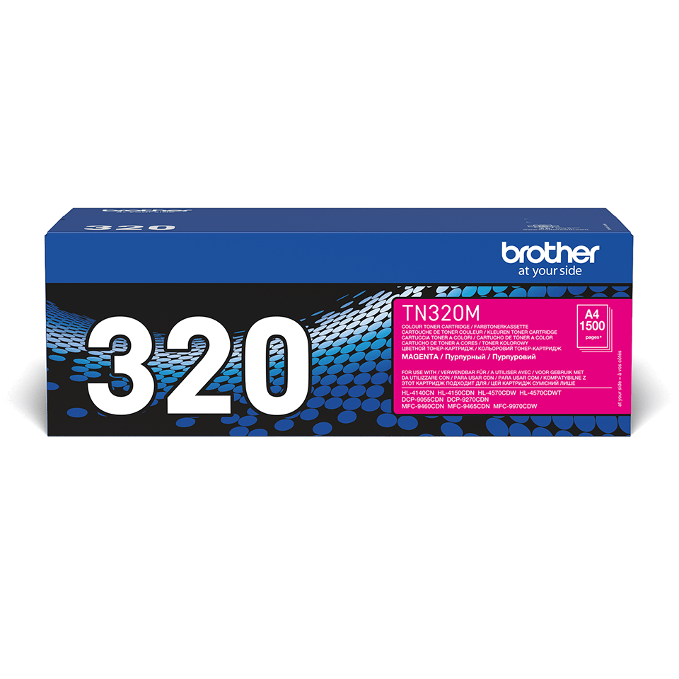 Brother Toner TN-320M / TN320M Magenta, 1.500 Seiten