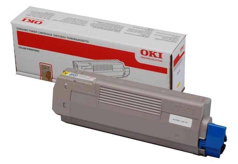 Toner OKI 44315305 Gelb, 6.000 Seiten