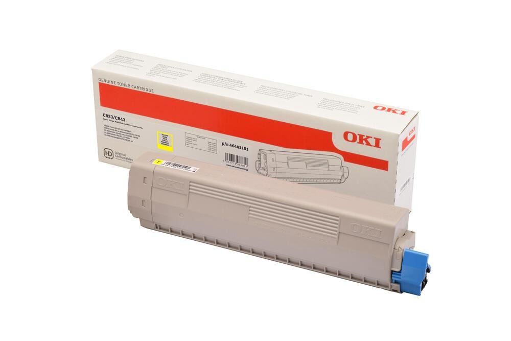 OKI 46443101 yellow XL toner