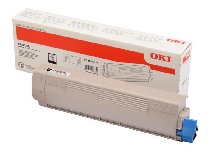 Toner OKI ES8433 / 46443120 Schwarz
